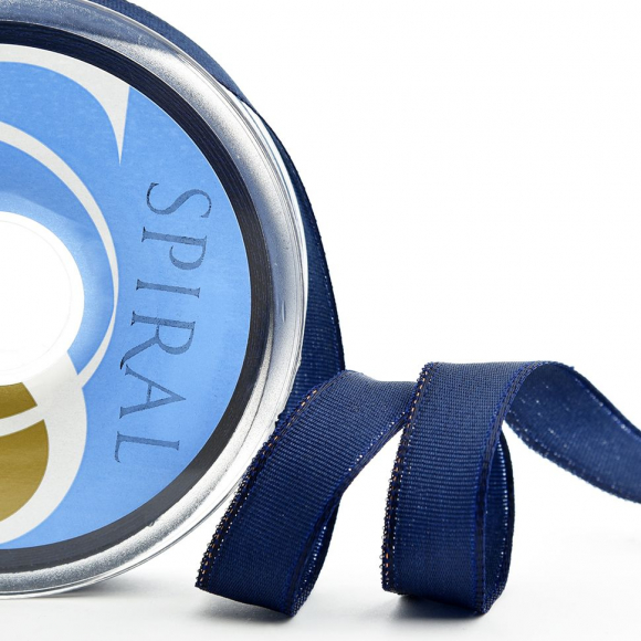 61264_Лента репсовая SAFISA, 39 мм, 25м, цвет 15, темно-синий 61264_Лента репсовая SAFISA, 39 мм, 25м, цвет 15, темно-синий