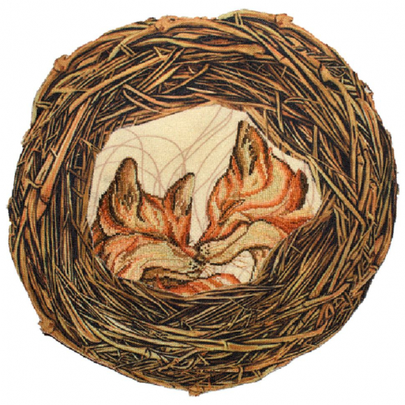 Набор для вышивания мулине НОВА СЛОБОДА арт.ОН3003 Семейный уют 30х30 см