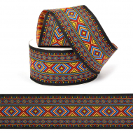 Лента (тесьма) жаккардовая арт.VB.30550V2 шир. 50мм цв.V2 уп.10 м