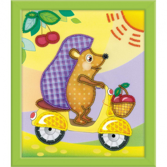 Набор для вышивания РИОЛИС арт.0067 РТ Ёжик 15х18 см