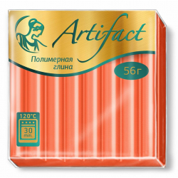 Полимерная глина Артефакт арт.АФ.821288/2774 классический цв.Оранжевый 56 г