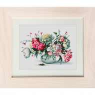 Набор для вышивания LUCA-S арт. B2263 Пионы 34,5х23 см