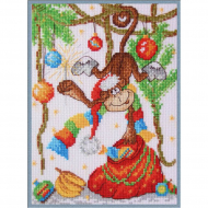 93142_Набор для вышивания "Елочная лиана"