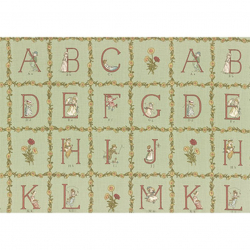 Ткань для пэчворка PEPPY Kate Greenaway Panel 115 г/м? 100% хлопок цв.31008-60 уп.60х110 см