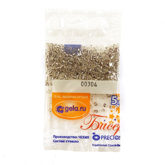 Бисер №10, 5 г., цвет 00304