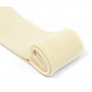 Подвяз 8х70 см 100% ПАН арт.ПРЦ-32/2 рапорт 2х2 плетение ластик цв. 501/7 экрю (светло-бежевый) 5шт