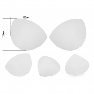 Чашечки корсетные TBY-03.01 с равномер. наполнением р.one size цв. белый уп.10 пар