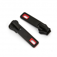 Замок MaxZipper автомат ТР#5 F08 цв.2 черный/красный уп.10шт