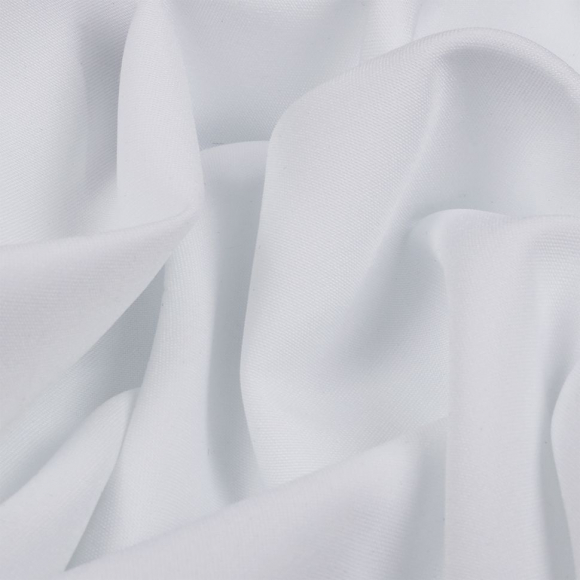 Ткань Габардин кач-во Фухуа 180 г/м? 100% полиэстер шир.150 см арт.TBY.Gbf.24102.2 цв.02 белый уп.1м