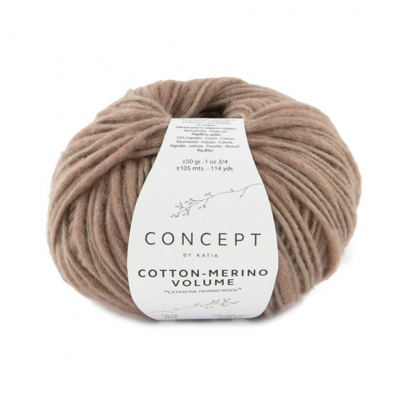 182289_Пряжа Cotton-Merino Volume, 50% хлопок, 50% мериносовая шерсть, 50 г, 100 м