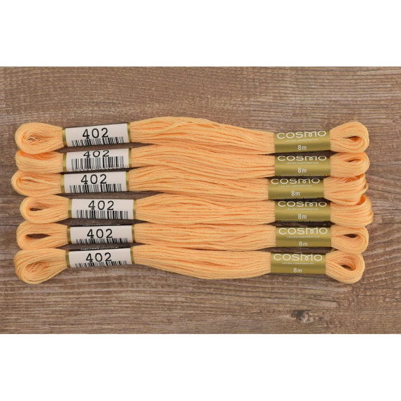 Мулине COSMO однотонный цвет 402