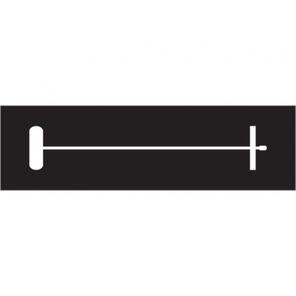 Биркодержатели 125мм цв. прозрачный (уп.? 5000шт)