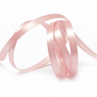 Лента атласная 6мм цв.3058 св.гр.розовый IDEAL уп.27,4 м