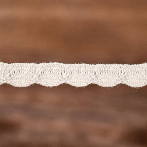 173866_Кант-тесьма, 8 мм, цвет белый