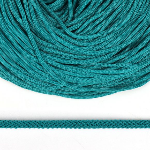 Шнур круглый полиэфир 04мм арт. 1с-36 цв.056 морск.волна уп.200м Шнур круглый полиэфир 04мм арт. 1с-36 цв.056 морск.волна уп.200м
