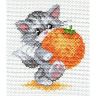 Набор для вышивания МАТРЕНИН ПОСАД арт.16х20 - 1657Н Киса