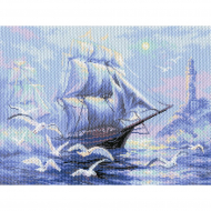 Рисунок на канве МАТРЕНИН ПОСАД арт.37х49 - 1762 Призрачная бригантина