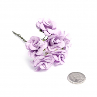 Цветы бумажные MAGIC 4 HOBBY арт.MG-PF27.4 цв.сиреневый уп.6шт