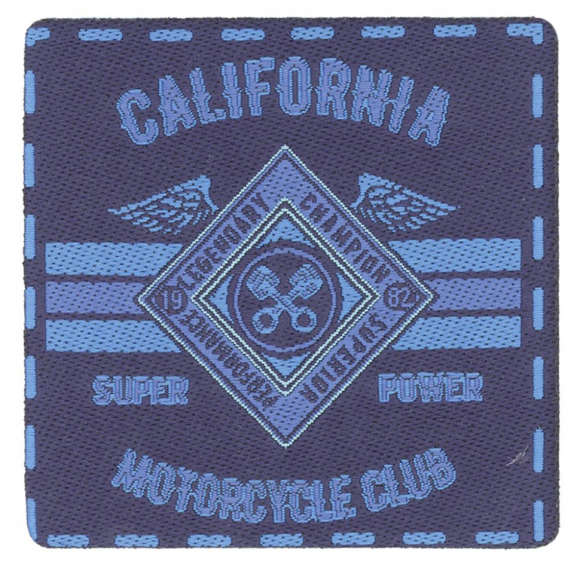 Термоаппликация "Калифорнийский мотоцикл"