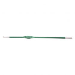 47465 Knit Pro Крючок для вязания Zing 3мм, алюминий, нефтритовый