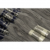 Нитки мулине цв.9312 т.серый 12х10м С-Пб