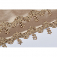 Кружево гипюр с бабочками арт.TBY.HTEX.22 шир.45мм цв.3 кофе уп.13,71м