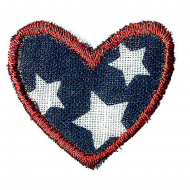 Термоаппликация "Сердечко малое"