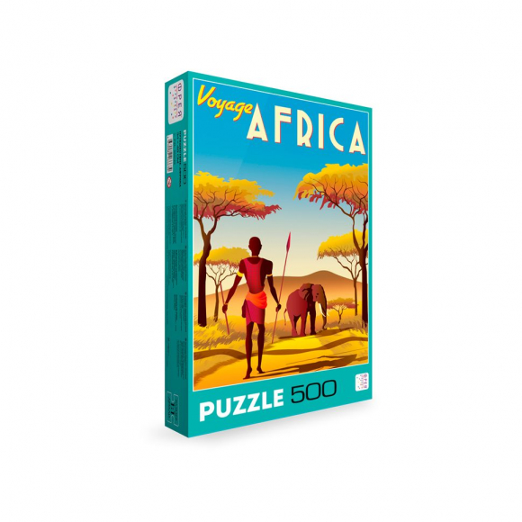 Пазл ФРЕЯ арт.PZL-500/22 Путешествие. Африка 48х34 см