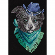 Набор для вышивания PANNA арт. J-7172 Шарик. Вооружен и очень опасен 20,5х27 см