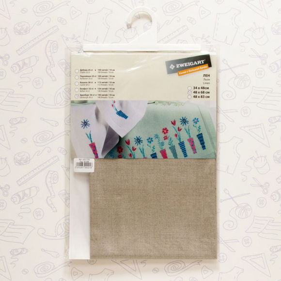 26399_Канва в упаковке Edinburgh 36 ct, 48 х 68 см, цвет №53