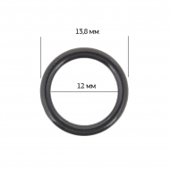 Кольцо для бюстгальтера пластик ARTA.F.SF-2-2 d12мм, цв.170 черный, уп.50шт