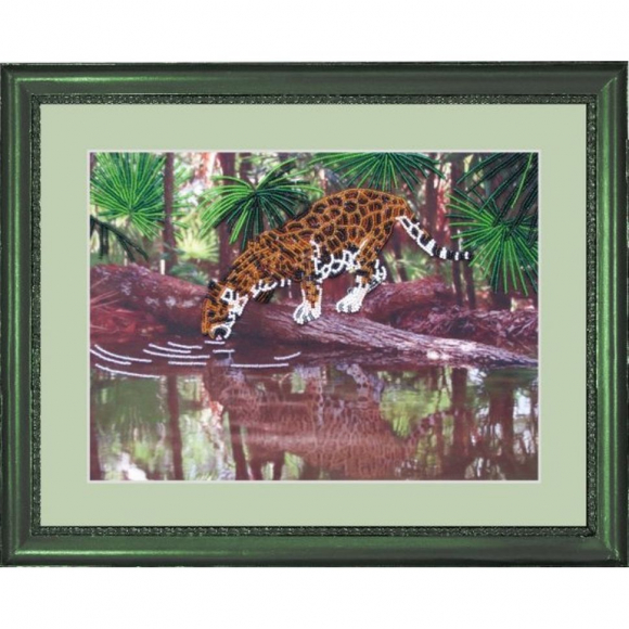 Набор для вышивания BUTTERFLY арт. 551 Леопард 23х32 см