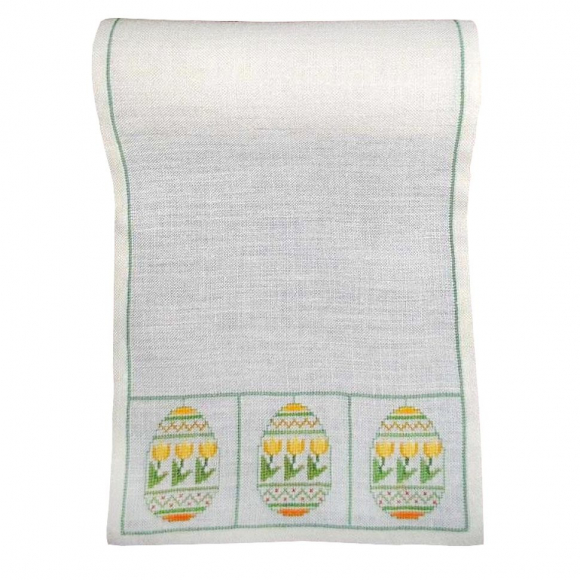 186835_Набор для вышивания дорожки: "Пасхальные яйца"