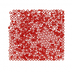 Бисер Япония "TOHO" 11/0  круглый 2  2.2 мм 5 х 5 г №0005 св.красный