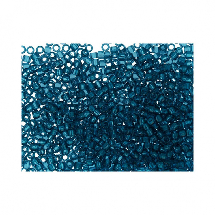 Бисер Япония "TOHO" 11/0  TREASURE №1  1.6 мм 5 х 5 г №0007BD морская волна
