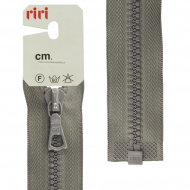 30434_Молния riri тракторная разъёмная 1 замок, 6 мм, 70 cм, цвет 2106, серый 30434_Молния riri тракторная разъёмная 1 замок, 6 мм, 70 cм, цвет 2106, серый