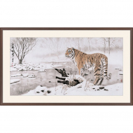 Набор для вышивания крестом XIU CRAFTS арт.2032104 Первый снег Набор для вышивания крестом XIU CRAFTS арт.2032104 Первый снег