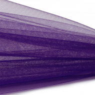 Еврофатин мягкий матовый Hayal Tulle арт.HT.S шир.300см, 100% полиэстер цв.39 уп.50м - фиолетовый