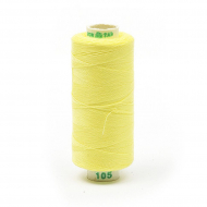 Нитки Dor Tak бытовые 40/2 полиэстер 366м цв.105 св.желтый
