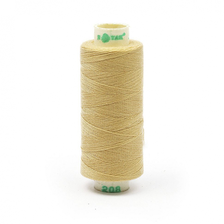 Нитки Dor Tak бытовые 40/2 полиэстер 366м цв.208 бежевый