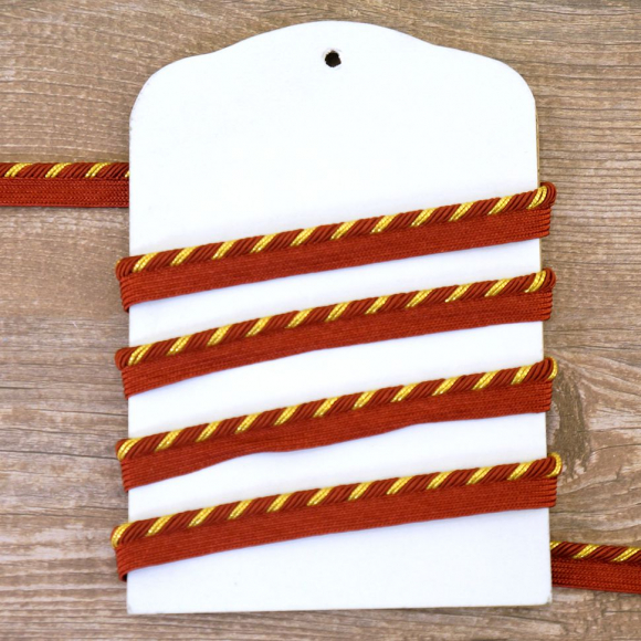 84437_Кант декоративный, 4 мм, цвет темно-красный