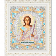 Рисунок на ткани (Бисер) КОНЁК арт. 7121 Св. Ангел Хранитель 15х18 см