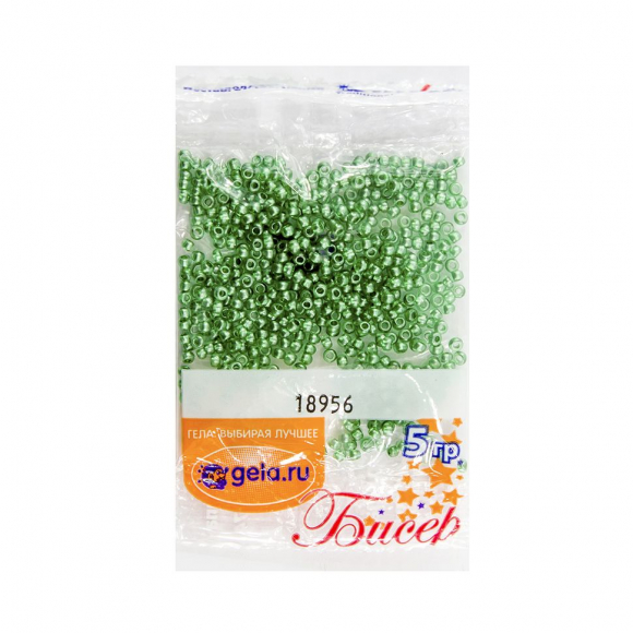 Бисер №10, 5 г., цвет 18956