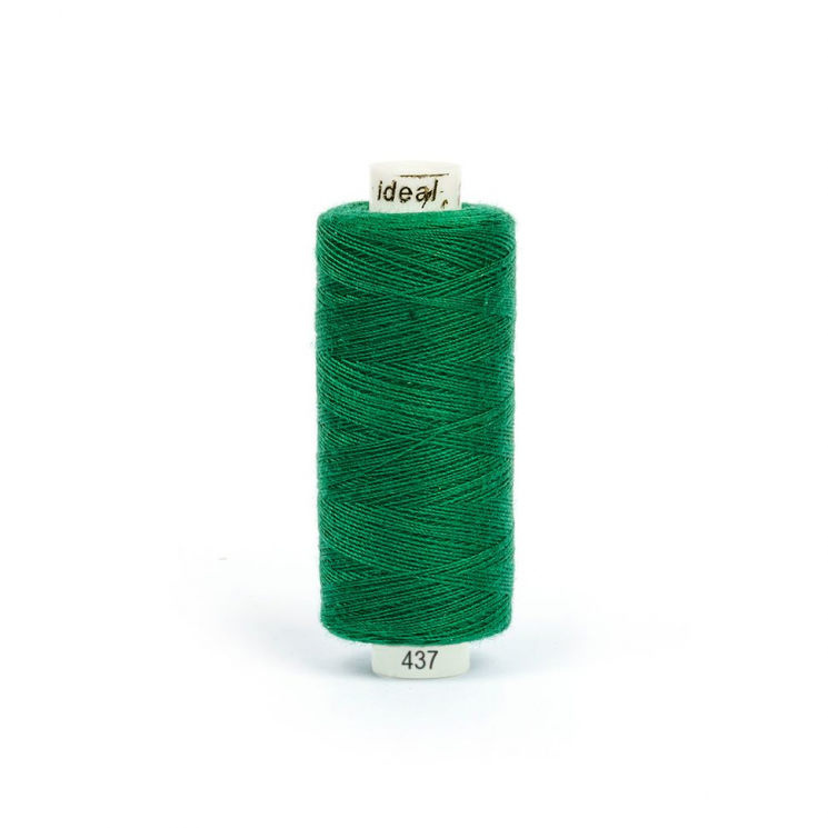 Нитки IDEAL бытовые 40/2 полиэстер 366м цв.437 зеленый