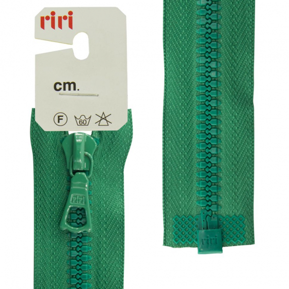 107357_Молния riri тракторная разъёмная 1 замок, 6 мм, 40 cм, цвет 2715, ярко-зеленый 107357_Молния riri тракторная разъёмная 1 замок, 6 мм, 40 cм, цвет 2715, ярко-зеленый