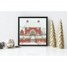 184785_Набор для вышивания "Christmas Cottage"