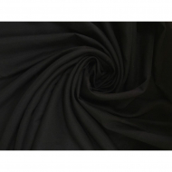 Ткань сатин гл/крашеный, 120 г/м?, 100% хлопок, цв.19-0303 черный уп.220х300 см