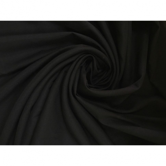 Ткань сатин гл/крашеный, 120 г/м?, 100% хлопок, цв.19-0303 черный уп.220х300 см Ткань сатин гл/крашеный, 120 г/м?, 100% хлопок, цв.19-0303 черный уп.220х300 см