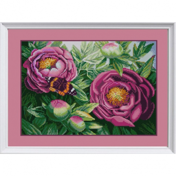 Рисунок на ткани (Бисер) КОНЁК арт. 1278 Цветы из сада 29х39 см Рисунок на ткани (Бисер) КОНЁК арт. 1278 Цветы из сада 29х39 см