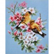 Набор для вышивания АЛИСА арт.1-07 Весенняя песня 25х30 см